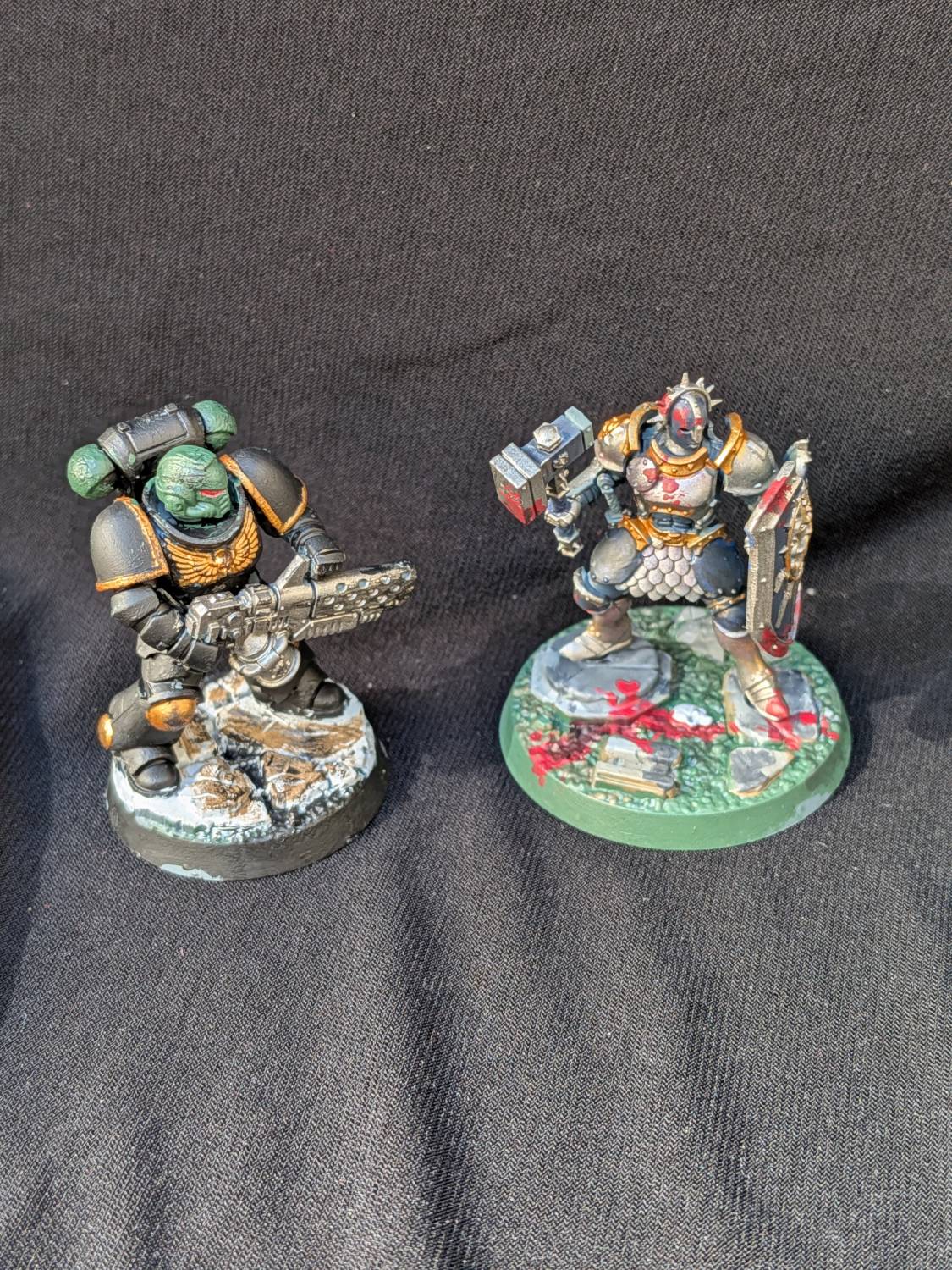 Figurines de jeu de plateau peintes à la main par Ali Zaman